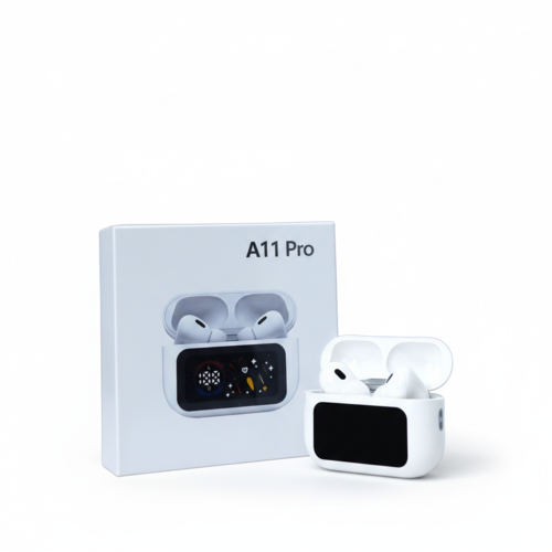 احصل على سماعة ايربود A11 برو بشاشة ذكية وجودة صوت عالية الاكثر مبيعا